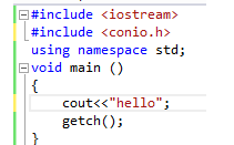 My first C program!