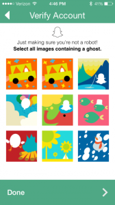 snapchat verification 