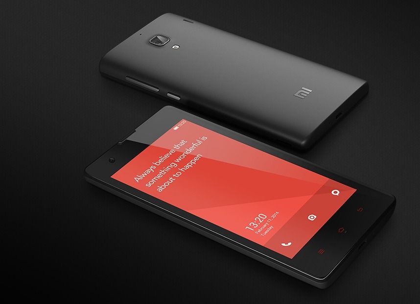 redmi 1s front bank