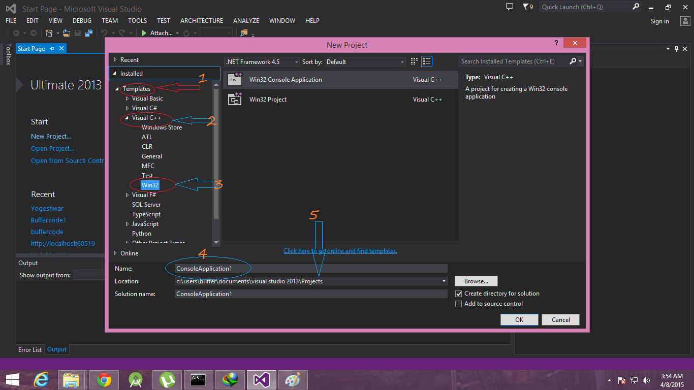 Building C C Code On The Command Line Using Visual Studio For Windows Buffercode