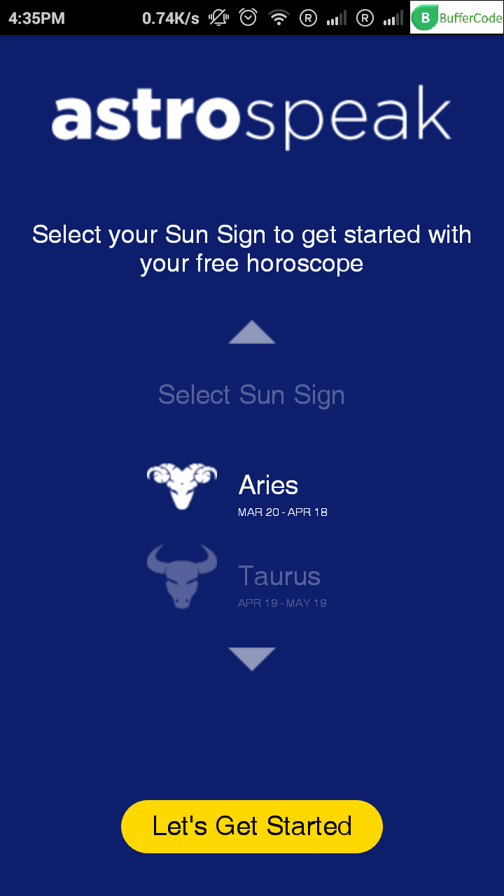 Astrospeak Mobile App Your Personal Astrologer Buffercode