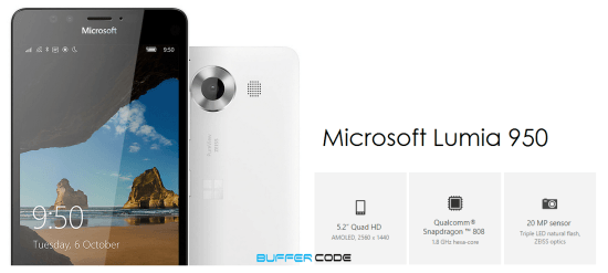 Microsoft Lumia 950 Dual sim