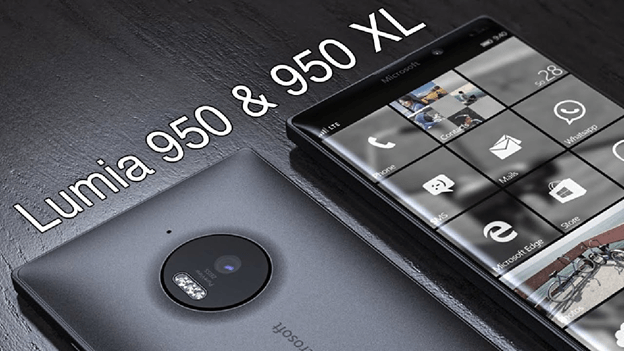 First handset under Windows 10 Mobile : Microsoft Lumia 950